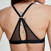 Ultimate Racerback T-Shirt Bra Black