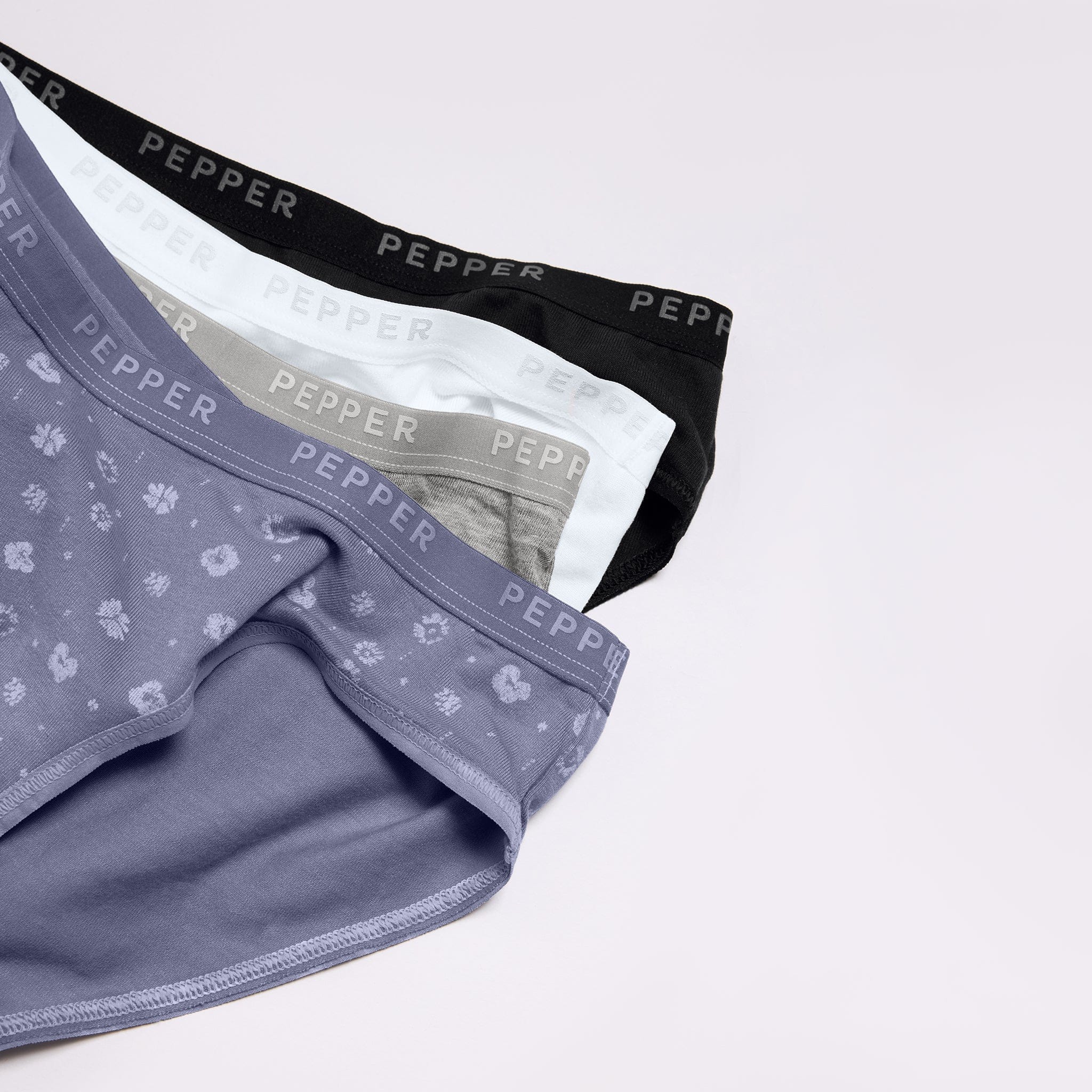 Supima® Cotton Bikini Heather Grey