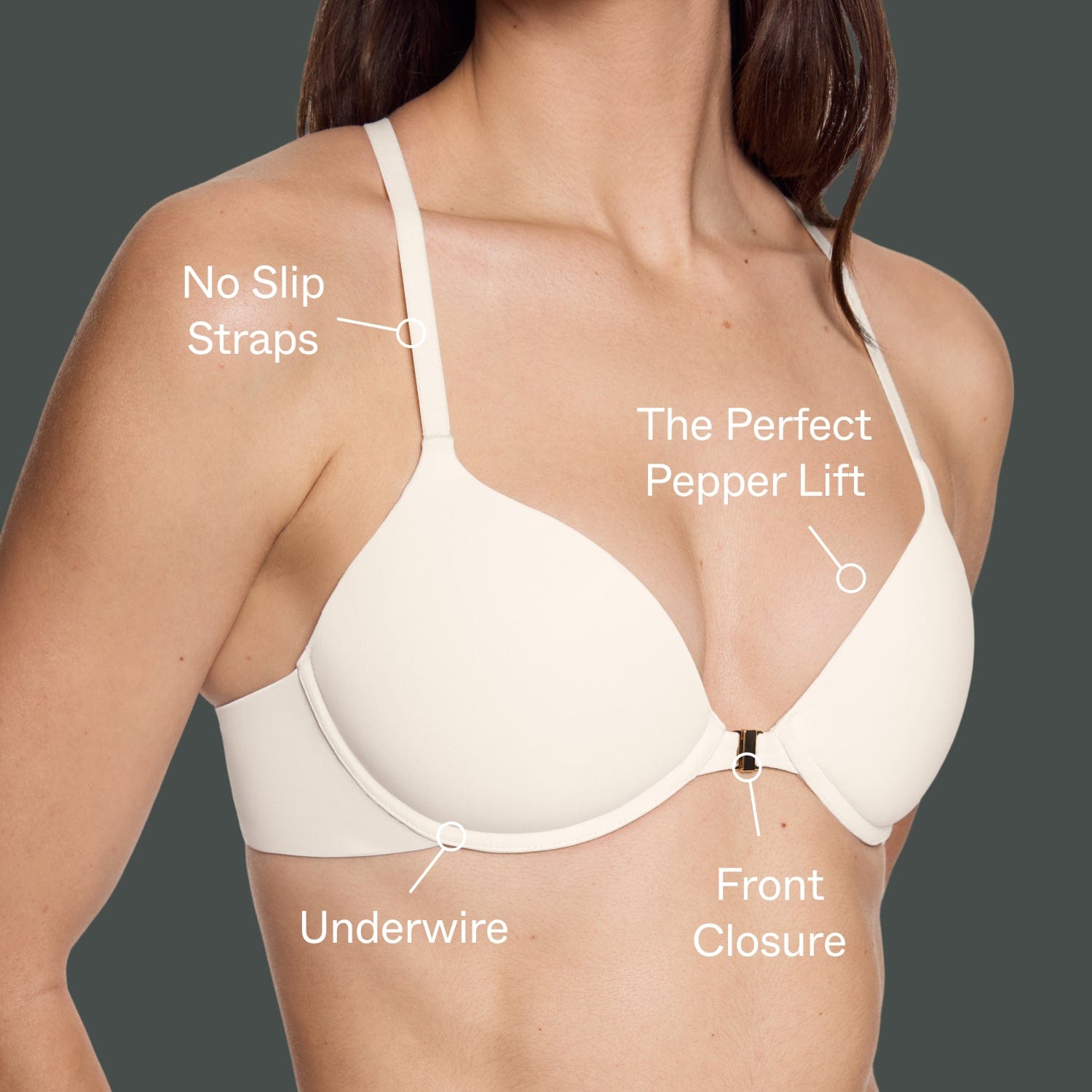 Racerback Lift Up Bra Sienna Rose