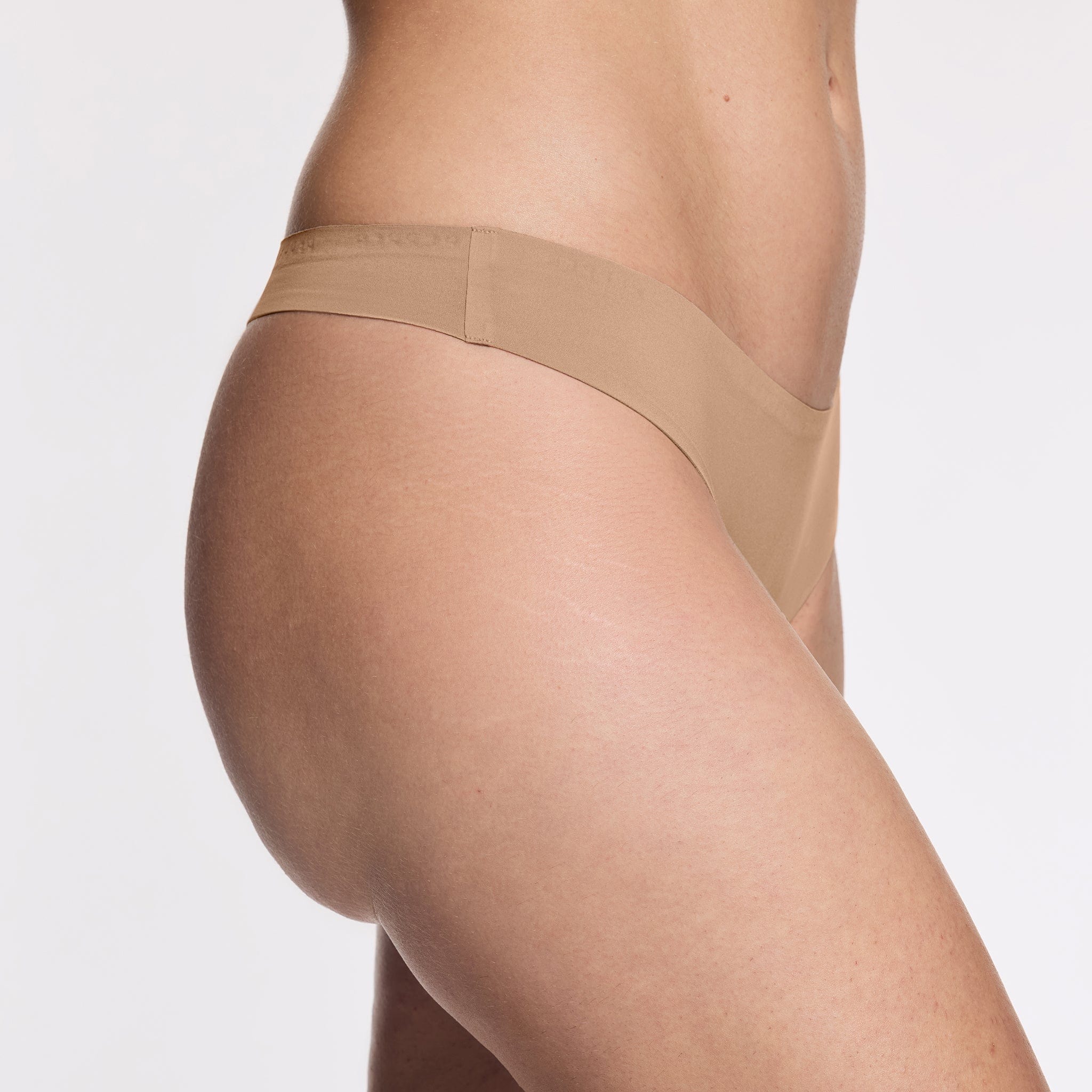 No Show Thong Fawn