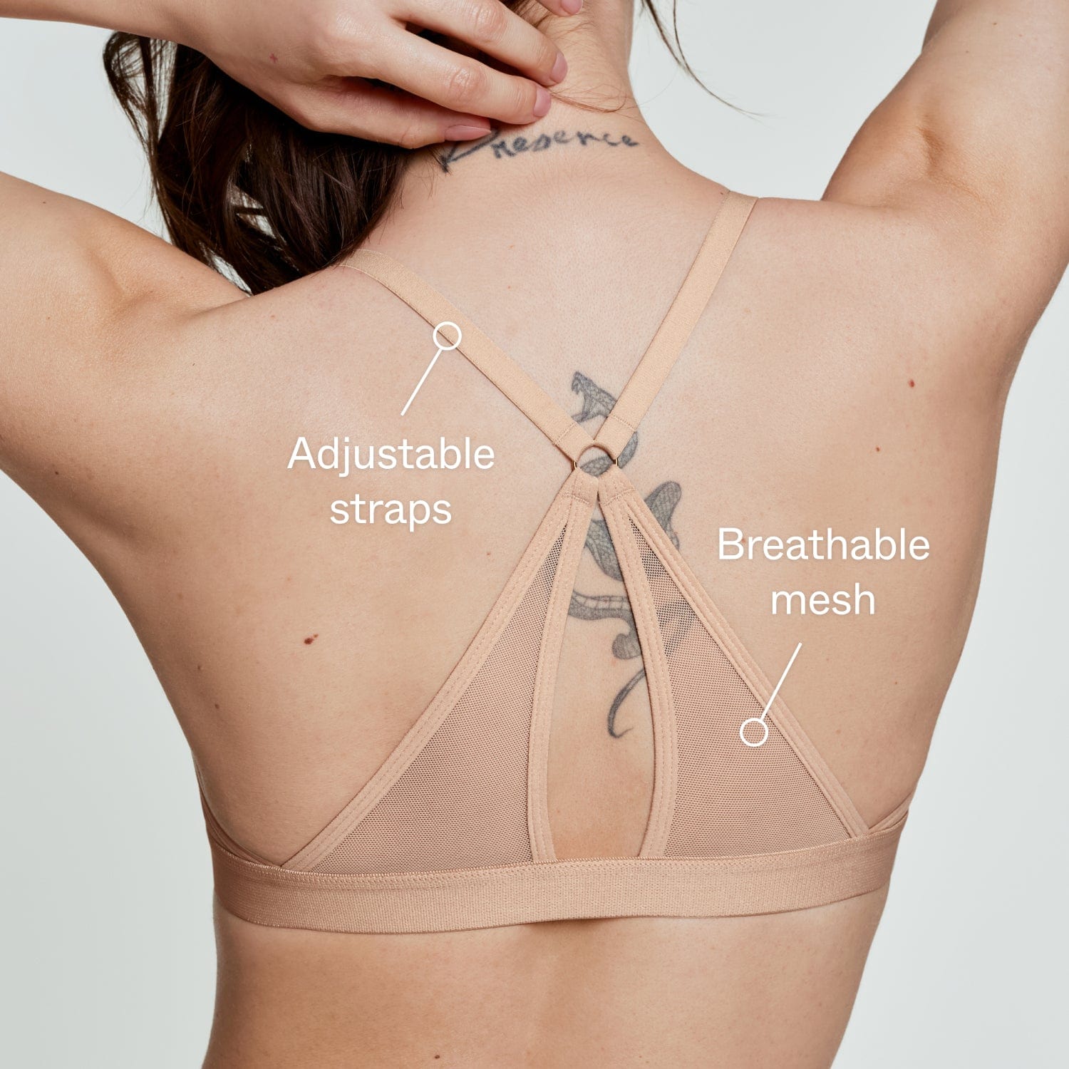 Ultimate Racerback T-Shirt Bra Black